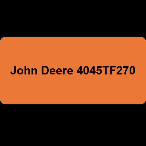 John Deere 4045TF270